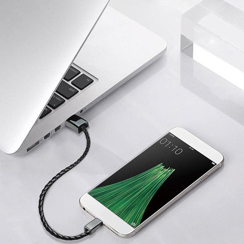 USB Bracelet Charger – Leather Design - Lui And Me