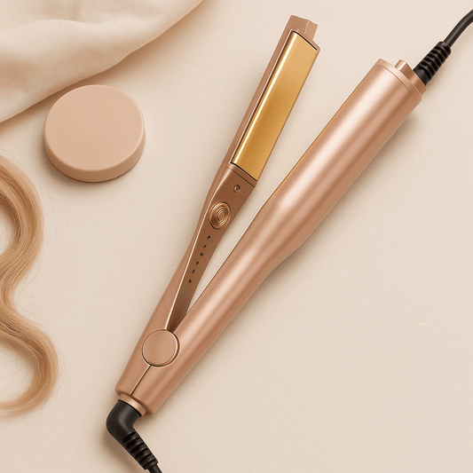 2 - in - 1 Hair Straightener & Curler - Lui And Me