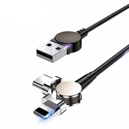 Magnetic USB Charging Cable 180° Rotate - Lui And Me